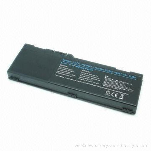 Notebook Akkus Battery for Dell D6400, 100% Compatible, 5-day Delivery, 14-month Warranty